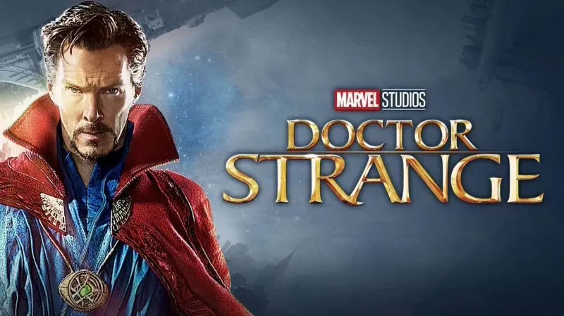 Title art for the Marvel movie, Doctor Strange.