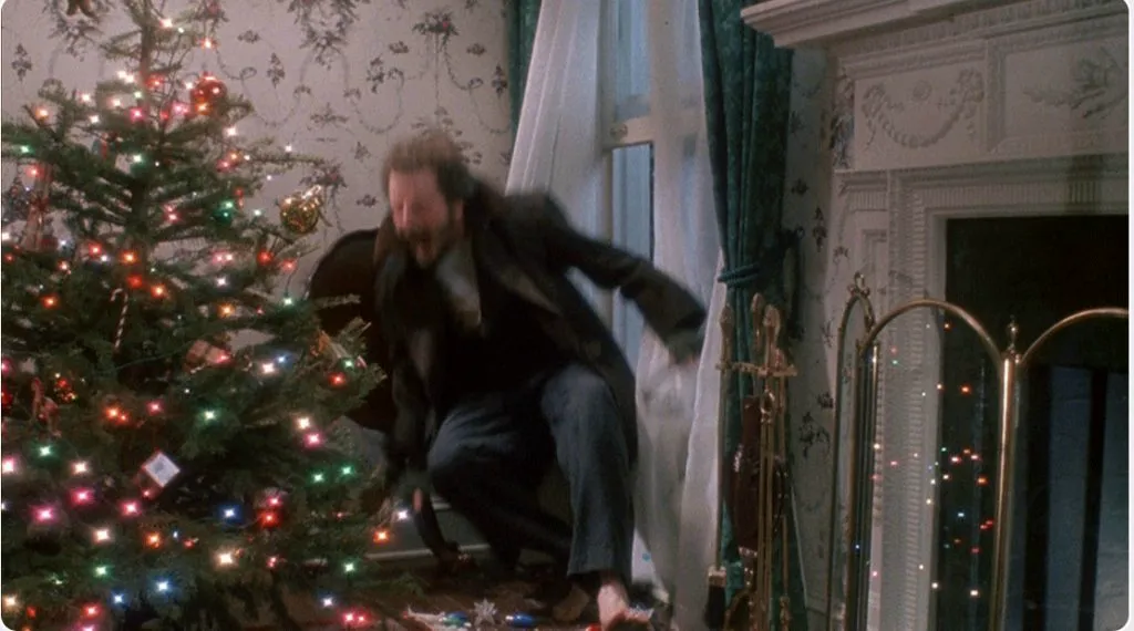 Daniel Stern as Marv in Home Alone.