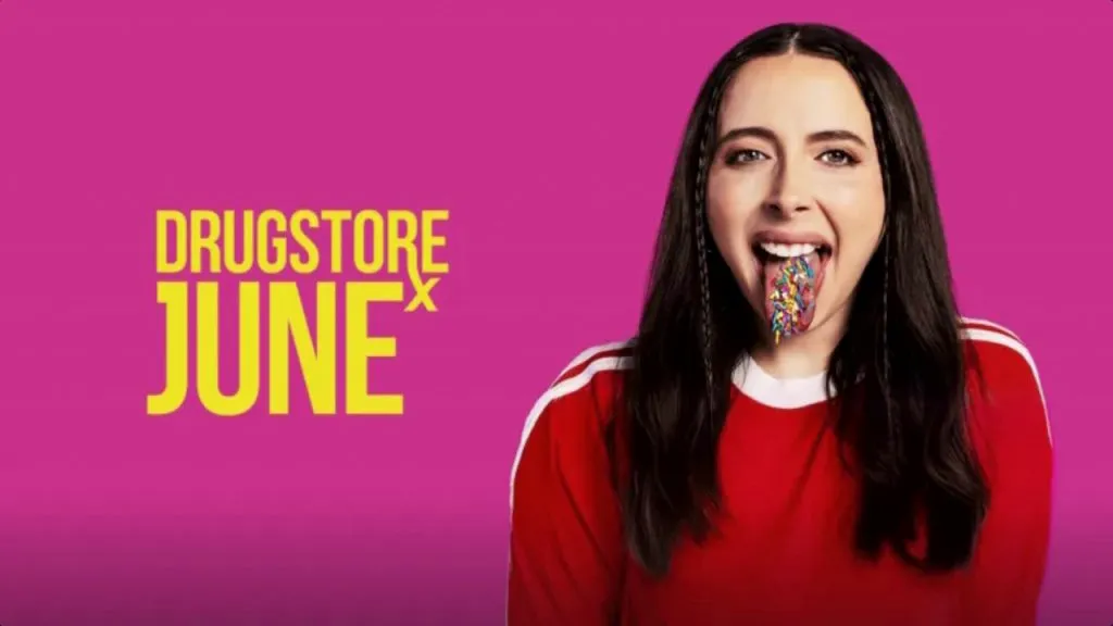 Title art for the Bill Burr movie, Drugstore June.