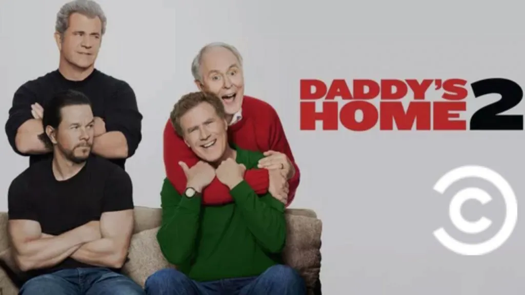 Title art for the Christmas comedy, Daddy’s Home 2.
