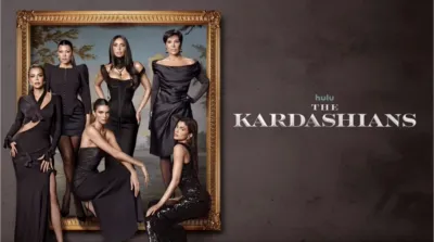 Title art for the new Hulu Original series, The Kardashians.
