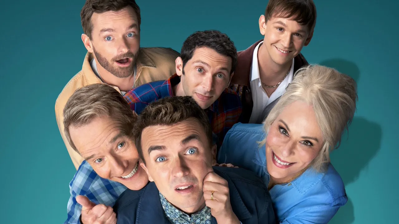 Title art for the Malcolm in the Middle Revival, Life’s Still Unfair.