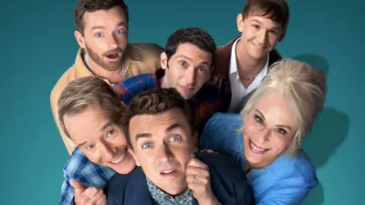 Title art for the Malcolm in the Middle Revival, Life’s Still Unfair.