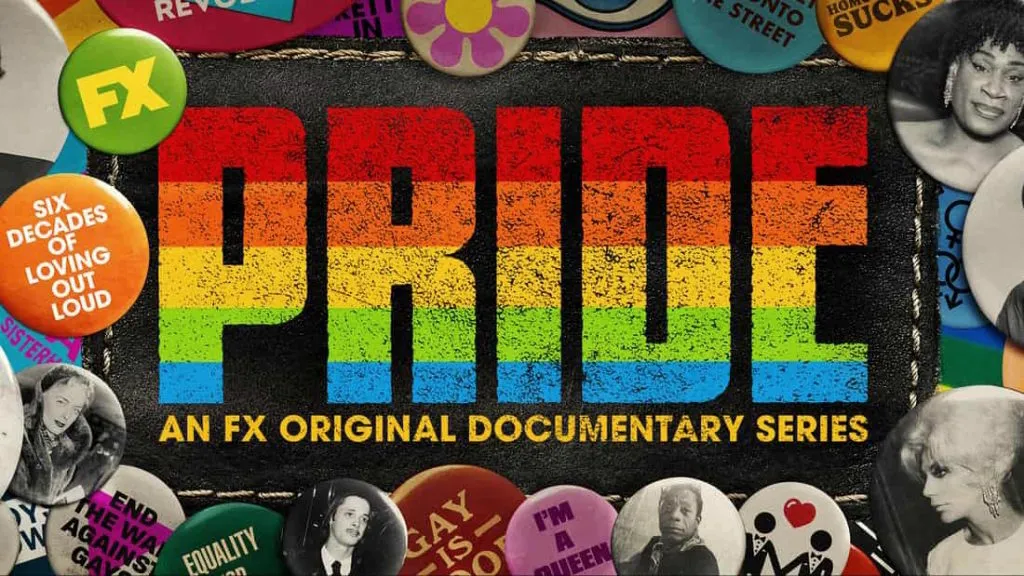 Title art for the FX docuseries, Pride.
