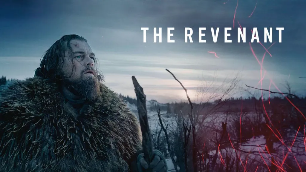 Title art for the action movie, The Revenant.