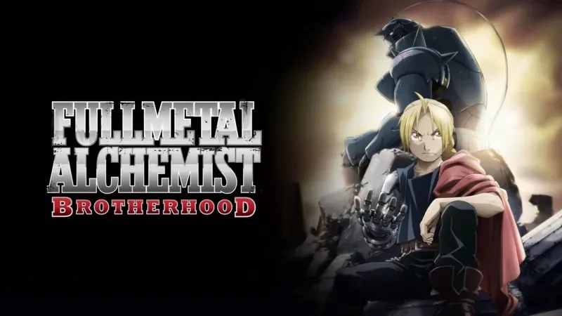 Title art for Fullmetal Alchemist: Brotherhood.
