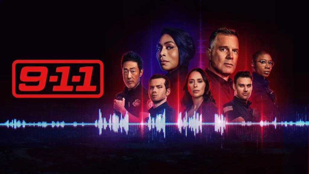 Title art for the ABC medical drama, 9-1-1.