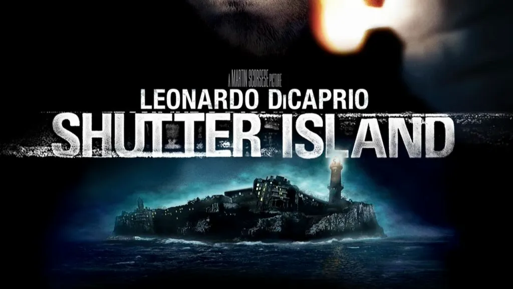 Title art for psychological thriller, Shutter Island.