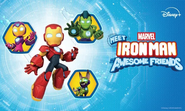 Meet Iron Man and his Awesome Friends