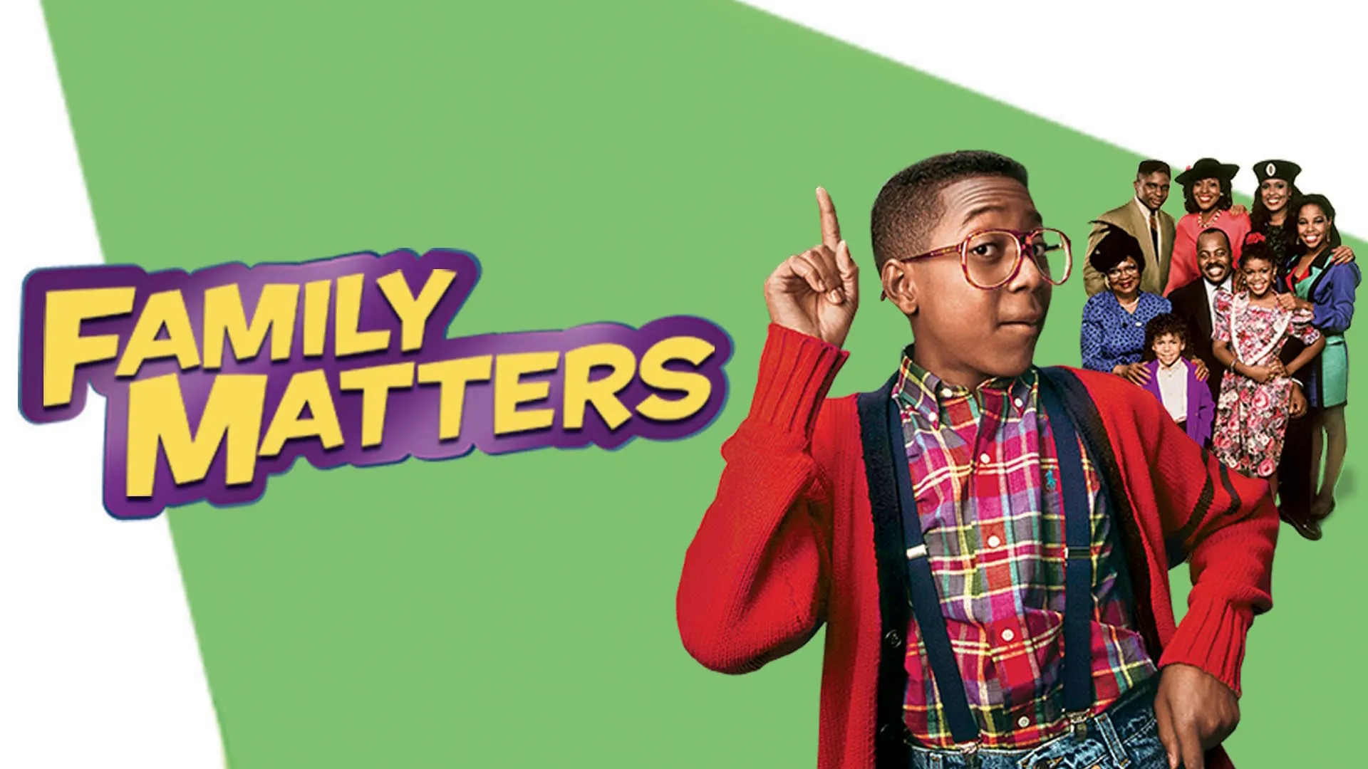Title art for the ’80s sitcom Family Matters.