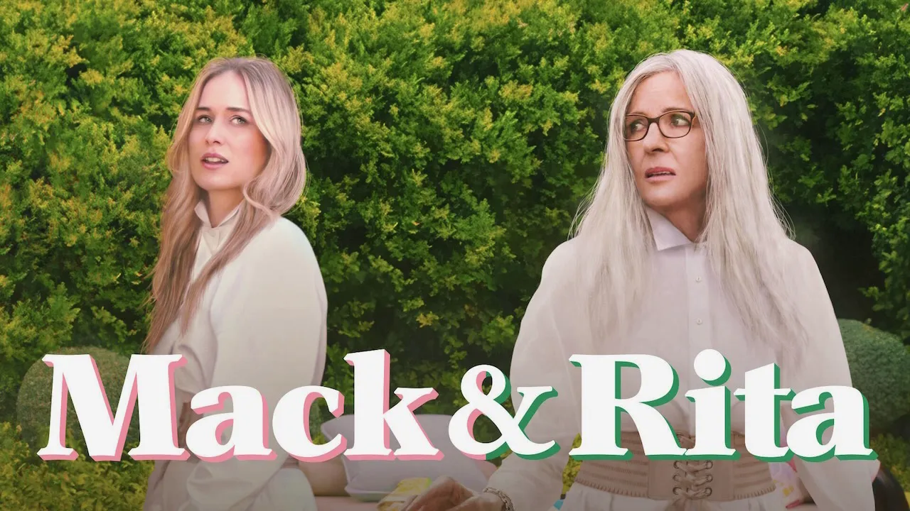 Title art for the Diane Keaton movie Mack & Rita.
