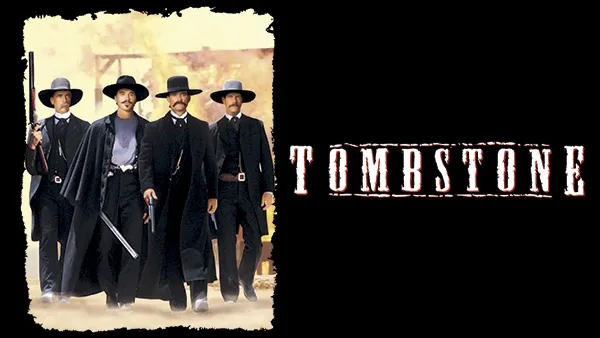 Title art for the Western movie, Tombstone.